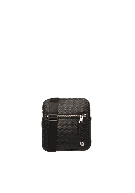 borsa a tracolla logo nero ARMANI EXCHANGE | XM000159AF11928-UC001